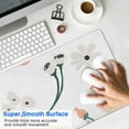 thumbnail image 4 of Flowerlet&nbsp;mouse Padswaterproofnon Slip&nbsp;for Office Home Work GamingmousepadRubber Base Mousepad with Stitched Edges 31.5x11.8inches, 4 of 7