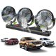 thumbnail image 4 of Ventilador Automóviles Eléctricos 3 Cabezales 360 Enfriamiento Automóvil Ajustable para El Verano (5V), 4 of 9