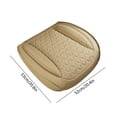thumbnail image 3 of AuroraX Car Seat Cushions for Driving Comfortable Back & Sciatica Pain Relief Soft Breathable Car Seat Cushions for Driving (Beige), 3 of 6
