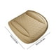 thumbnail image 3 of Cojín para asiento de coche, funda de cojín para asiento de coche, cojín de terciopelo de cuero transpirable, paquete de medio, 3 of 6