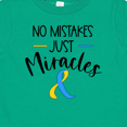 thumbnail image 4 of Inktastic No Mistakes, Just Miracles Down Syndrome Awareness Boys or Girls Baby T-Shirt, 4 of 5