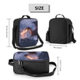 thumbnail image 2 of Balery Winter Fire Dragon Caja de Almuerzo y Bolsa de Almuerzo para Hombres y Mujeres, Bolsa de Almuerzo Reutilizable con Gran Capacidad, Bolsa de Almuerzo Aislada, 2 of 7