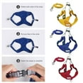 thumbnail image 4 of Cheers.US 2Pcs/Set Pet Chest Strap Reflective Strips Anti-escape Breathable Universal Pet Dogs Cats Training Harness Leash Kit for Walking Dog, Outdoor Activities, Traveling, 4 of 7