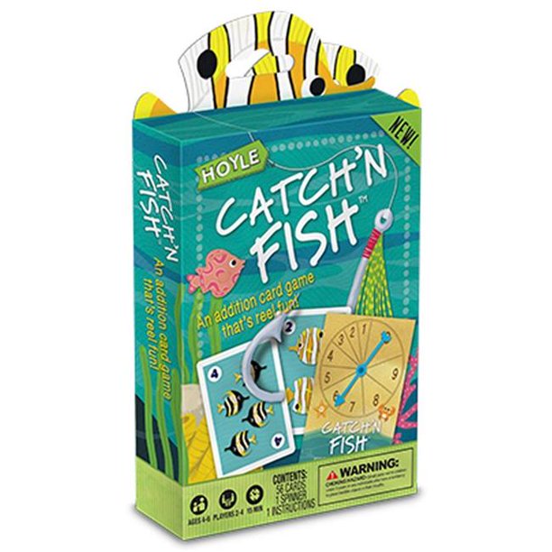 Hoyle 1036721 Catch N Fish Kids Card Game