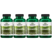 Swanson Boswellia - Herbal Supplement Promoting Joint Support - Ayurvedic Herb for Joint Flexibility & Mobility Support - Made with Boswellia Serrata Resin - (100 Capsules) (4 Pack)