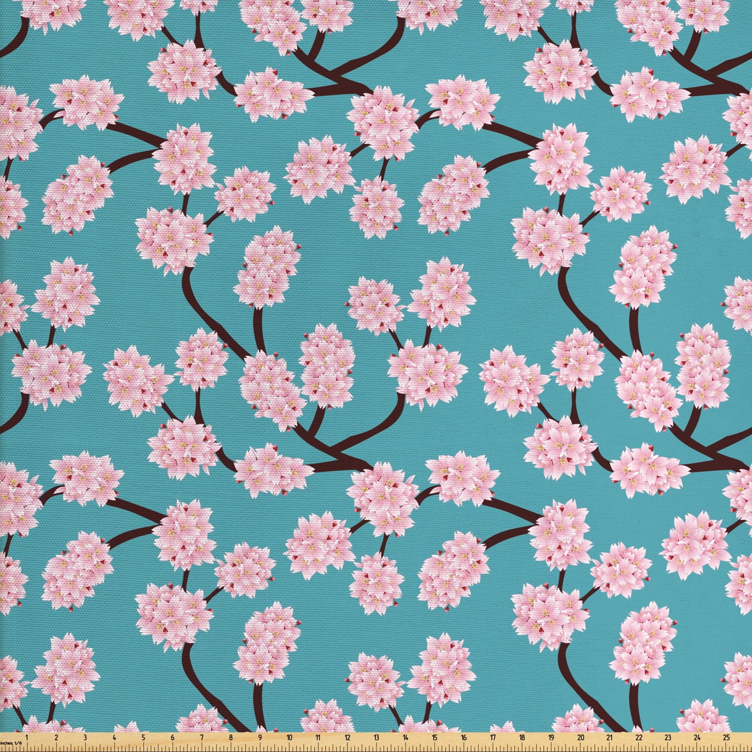 blue-and-pink-fabric-by-the-yard-japanese-sakura-pattern-repeating