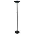 thumbnail image 1 of 69.5" Tall Metal Halogen Torchiere Floor Lamp with Black finish, 1 of 1