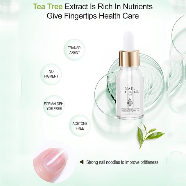 Aceite para uñas Nail Art, líquido nutritivo para uñas muertas y reparación de uñas apáticas, aceite suavizante para uñas, 15 ml
