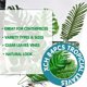 thumbnail image 5 of Fiudx Ofertas relámpago del día Hojas de palma artificiales tropicales Monstera, paquete de 108, 6 tipos, grandes, pequeñas, verdes, hojas de palma falsas con tallos, 5 of 7