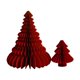 thumbnail image 5 of 2 Figuras de Papel para Adornos Navideños de Árbol de Navidad, Decoración INS para Bodas Rojo, 5 of 9