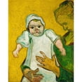 thumbnail image 3 of Vincent van Gogh 15x18 Black Modern Framed Museum Art Print Titled - Madame Roulin and Her Baby (1888), 3 of 5