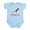 Sky Blue, variant on CafePress - Rice Rice Baby Infant Bodysuit - Baby Light Bodysuit, Size Newborn - 24 Months