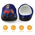 thumbnail image 5 of Kids Henry Danger Slippers Boys Girls Non-Slip Fuzzy House Slippers Warm Soft Plush Winter House Shoes Slip-On Shoes, 5 of 7