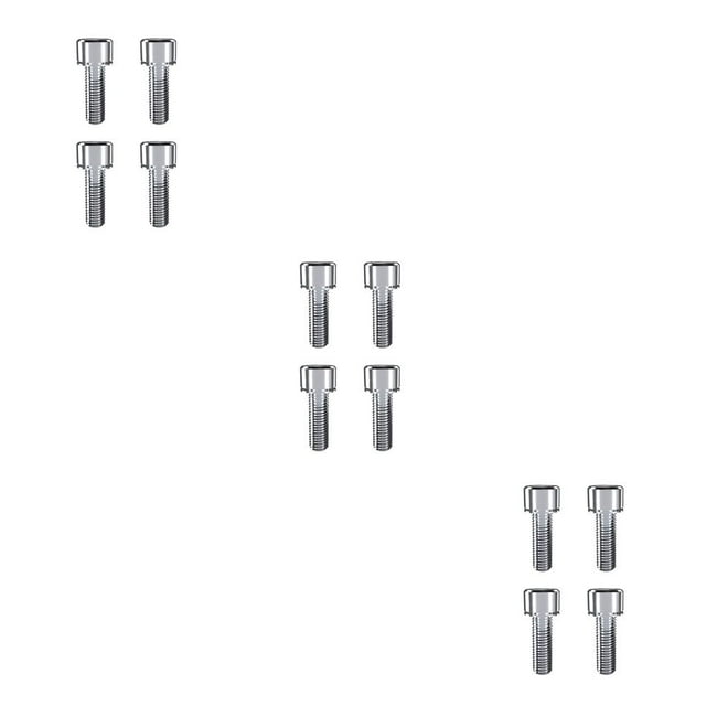 Wosthever 4 piezas de fijación de freno de disco Blot componente modificado tornillos fijos brazo de manivela tornillo reemplazos abrazadera de Type1 NO1