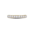 thumbnail image 2 of 14kt Yellow Gold Womens Round Diamond Single Row Band Ring 1-5/8 Cttw, 2 of 4