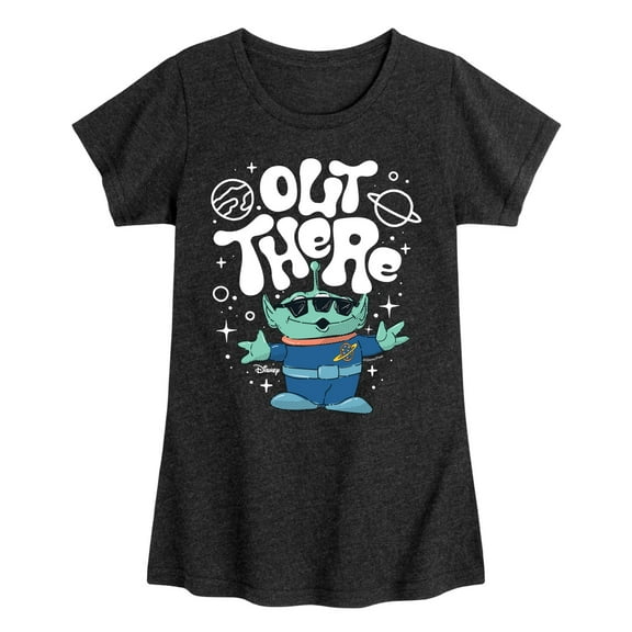 Toy Story - Out There - Toddler & Youth Girls Short Sleeve Graphic T-Shirt