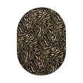 thumbnail image 1 of Furnish My Place Animal Print Rug - 9 ft. x 12 ft. Oval, Zebra Grazer, Nylon Rug for Patio, Garden, Hallway, Living Room, 1 of 5