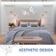 thumbnail image 4 of Adhesivo de pared Epakh 3D con espejo acrílico floral Sakura, 53 piezas, 4 of 7