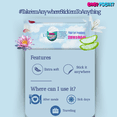 thumbnail image 6 of Baby Pocket 99% Pure Water Unscented Wipes, Peel and Seal Pack (6 Bags) 12 Pouches Per Bag, 10 Wipes Per Pack (720 Count), 6 of 7