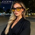 thumbnail image 3 of Joopin Classic Retro Square Night Vision Glasses for Men Women Fishing Driving Hiking Glasses with UV Protection, 3 of 8