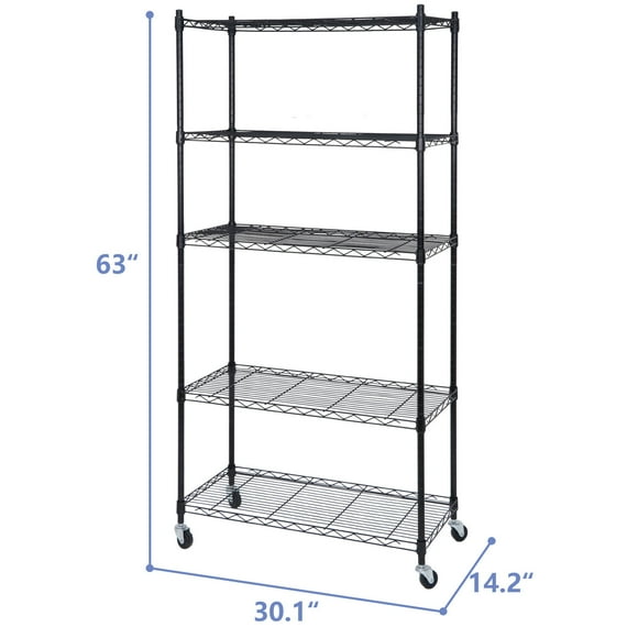 Folding Shelves Wheels