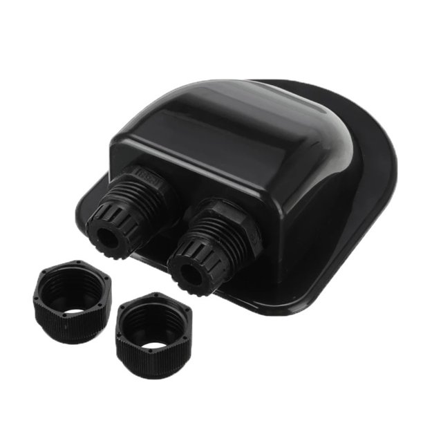 Durable Yacht for Camper Boat Junction Box Double/Single Hole Roof