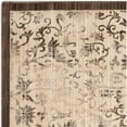 thumbnail image 5 of SAFAVIEH Infinity Felicity Overdyed Floral Polyester Area Rug, Yellow/Brown, 4' x 6', 5 of 6