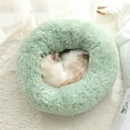 thumbnail image 3 of DABEI Soft Long Plush Cat kennel dog kennel winter warm pet bed Cat Bed Cat Mat Animals Sleeping Sofa, 3 of 18