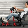 thumbnail image 5 of Arozzi Velocita Universal Racing Simulator Cockpit Compatible with Most Racing Sim Gear and Gaming Chairs Collapsible Telescopic and Portable - Red, 5 of 7