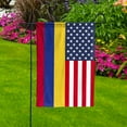 thumbnail image 4 of American Colombia Flag Colombian Friendship U.S.A Memorial Day Patriotic For Garden Flag, Double-Sided Decorative Outdoor Flag, Patriotic Polyester Yard Flag 12 x 18 in, 4 of 5