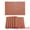 Orange Brown, variant on Unique Bargains Faux Leather Placemats for Kitchen Home Dark Black 17.7"x11.8"