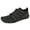 Black, variant on AUXDIQ Water Shoes Womens Mens Outdoor Quick Dry Unisex Sports Aqua Shoes for Beach Diving Snorkeling Surfing