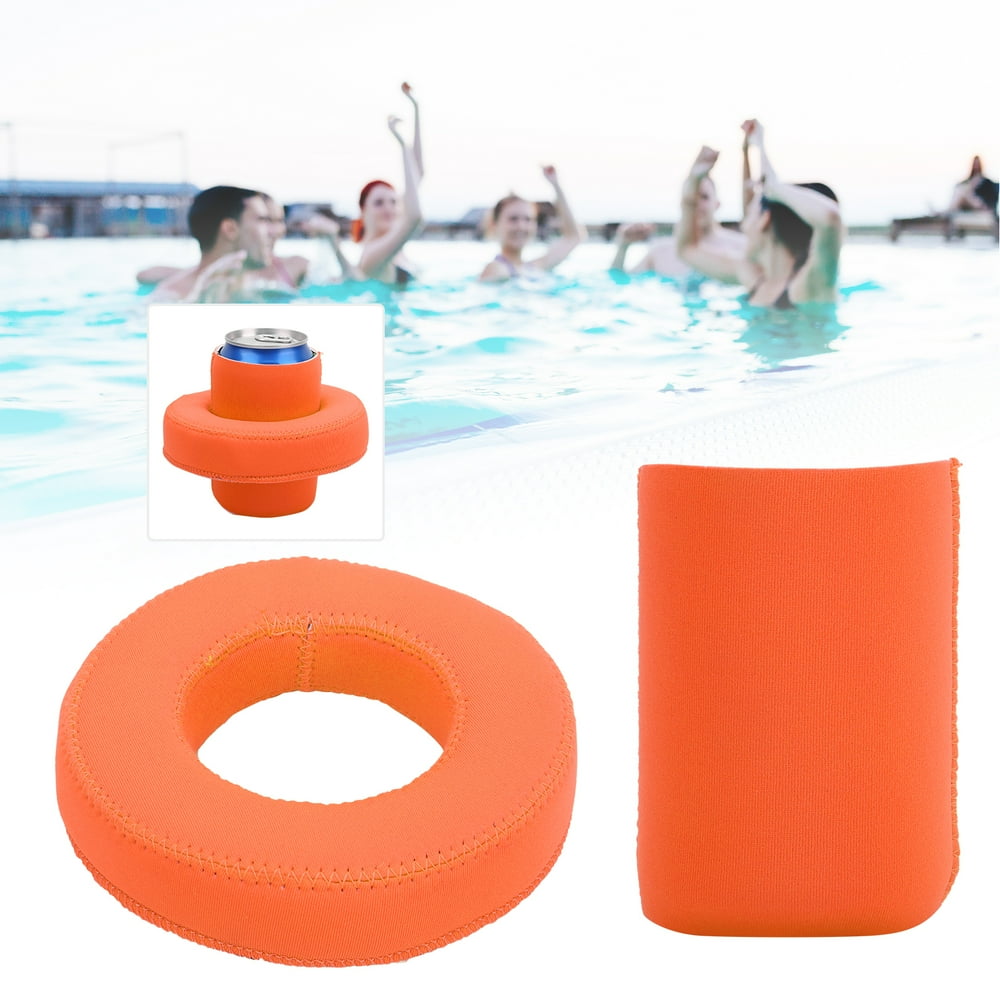 ANGGREK Can Pool Floats, 330ml Drink Floats Floating Drink Holder For Kidsadults For Swimming