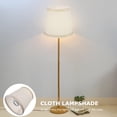 thumbnail image 4 of 1pc Lámpara de pared de moda Pantalla de tela Cubierta de lámpara de tela moderna para oficina en casa, 4 of 6