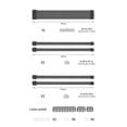 thumbnail image 4 of Computer Power Supply Extension Cable 35CM 1x24Pin/2x8Pin(4+4) /2x8Pin(6P+2P), 4 of 10
