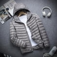 thumbnail image 5 of Winter Ultra Lightweight Down Jacket Men‘s Fashion Short Hooded Men Jacket Down Cotton Warm Clothing Coat Winter Jackets2022, 5 of 7