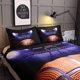 thumbnail image 4 of Juego De Funda Nórdica De Cancha De Baloncesto Deportiva En 3D Ropa De Cama Juego De Funda Nórdica Deportiva De Microfibra para Niños, Niñas Y Adolescentes-(Sin Edredón Ni Sábana)-2 Piezas-1, 4 of 5