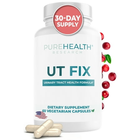 UT fix D Mannose with Cranberry Supplement for Uti & Urinary Tract Health by PureHealth Research