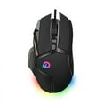thumbnail image 1 of Adjustable Dm502 Wired Gaming Mouse Csgo/lol/cf Programming Mouse Sports Silent Luminous Mouse Laptops Notebook Accessories black, 1 of 5