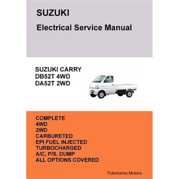 Pre-Owned SUZUKI CARRY TRUCK Electrical Service Manual DB52T DA52T (Paperback)
