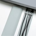 thumbnail image 4 of Wall Mount Self-adhesive Cable Cover Protector Wire Management Cord Organizer Holder Hide Raceway 3pcs/set, 4 of 7