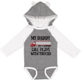 thumbnail image 3 of Inktastic Daddy Still Plays with Trucks Boys Long Sleeve Baby Bodysuit, 3 of 5