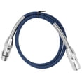thumbnail image 4 of Cable de micrófono Cable de equilibrio de cobre sin oxígeno para cámara de vídeo mezclador amplificador de AudioXLR macho a hembra 1m/3,3 pies, 4 of 12