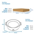 thumbnail image 4 of Comal Electrico American 24 cm 1000 W Negro Modelo 6028, 4 of 4