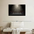 thumbnail image 2 of Elephant Stock Dark Boxing Ring Wall Art - Horizontal Canvas Wall Art - Living Room Wall Decor - Sports Canvas - Black And Gray Decor - 36" x 24", 2 of 8