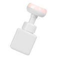 thumbnail image 3 of Rinhoo Foam Bottle Flower Head 250ml Empty Dispenser Travel Portable Dispensing Bottle, Pink Flower Head, White, 3 of 10