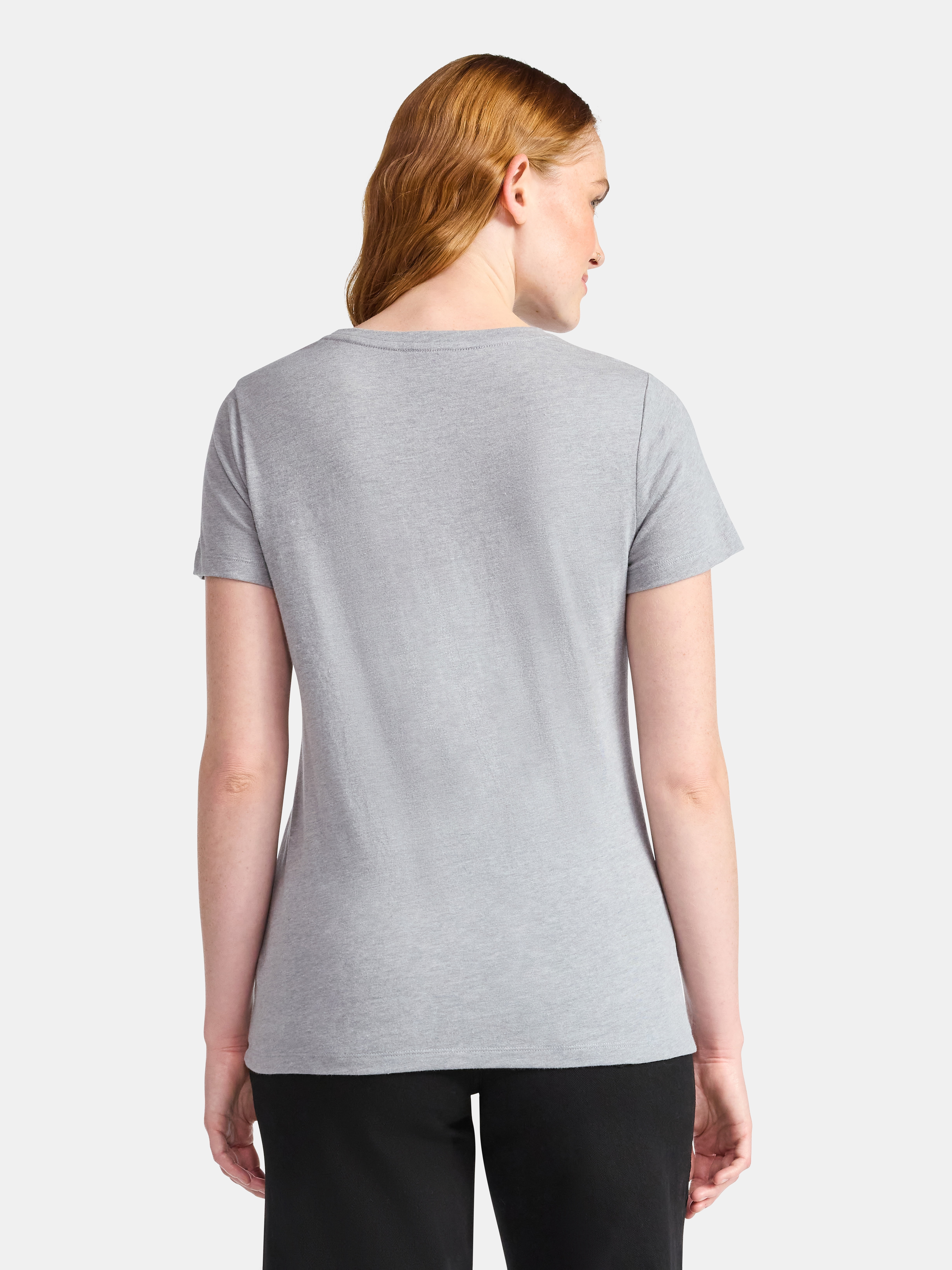 Time and Tru Women's Short Sleeve Crew Tee, Sizes XS – XXXL