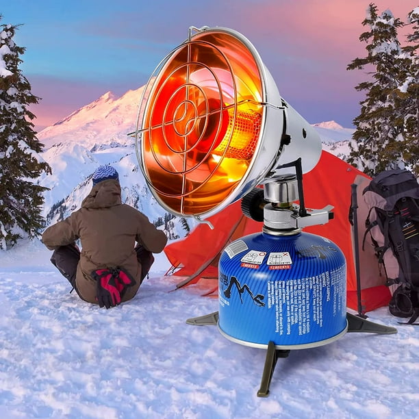 Yao Portable Gas Heater Gas Heater Winter Outdoor Heater Mini Camping Gas Heater Tent Heater Outdoor Warmer Patio Heating Stove for Fishing Hiking Hunting Backpacking Piezo Ignition Walmart