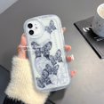 thumbnail image 4 of Redmi 12C A1 Note 12 11 10 9 8 Pro Readmi 10 10A 9A 9T 9 9C Xiaomi 11 Lite 12 11T Lindo Hermoso Estuche De Mariposa A Prueba De Golpes Protección De La Lente De Silicona Funda Protectora Suave, 4 of 4