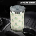 thumbnail image 6 of 30 oz Frog Tumbler With Handle and Straw, 30oz Frog Flip Straw Tumbler Insulated Coffee Travel Mugs Cup Water Bottle Frog Gifts for Frog Lovers Women Girls, 6 of 6